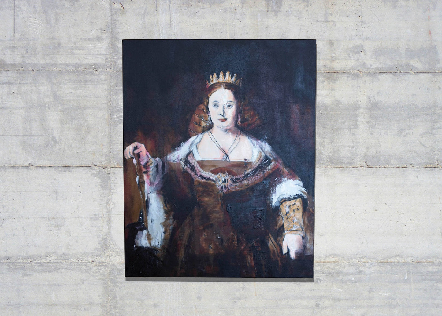’Juno contemporary’ after Rembrandt contemporary painting art