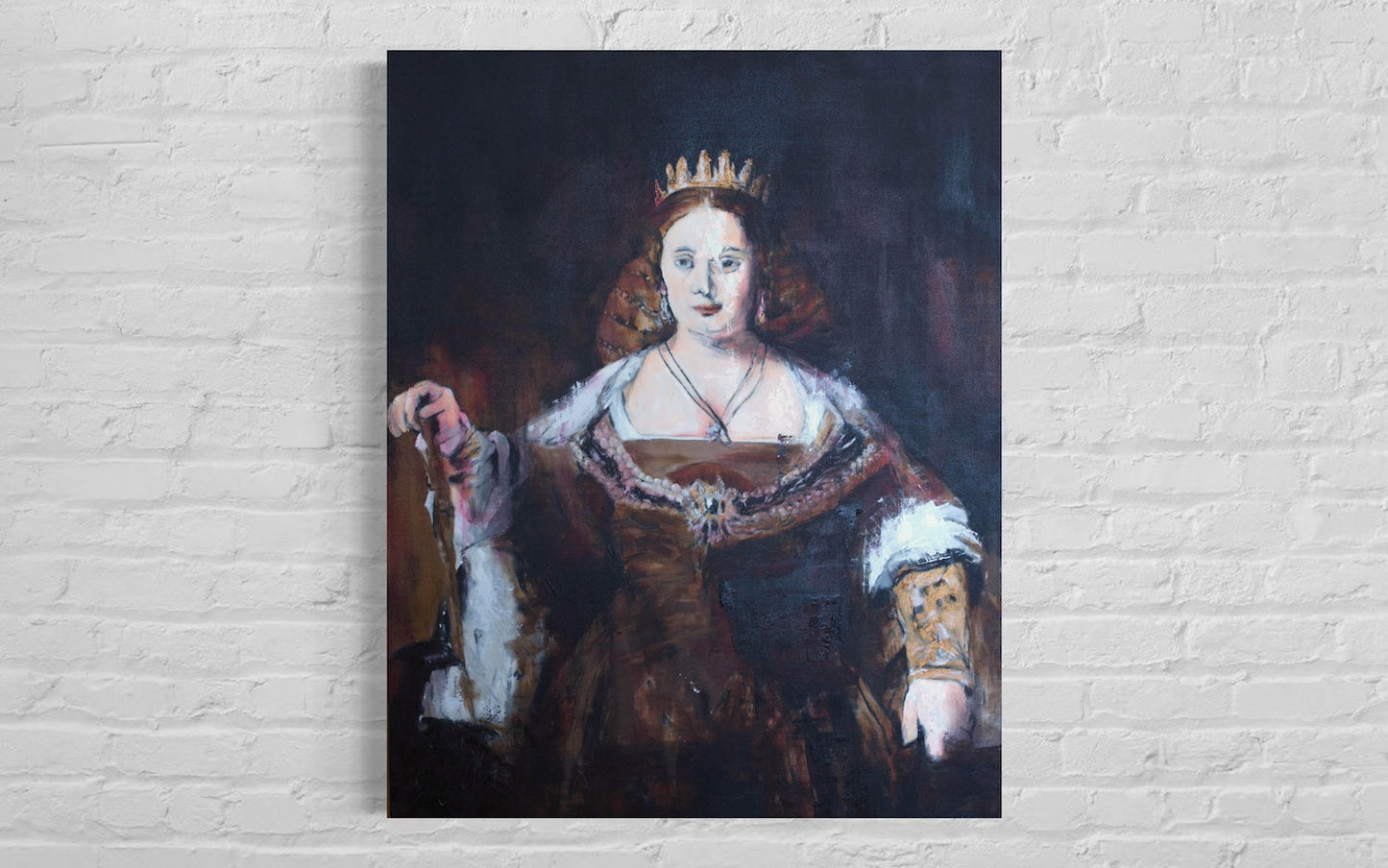 ’Juno contemporary’ after Rembrandt contemporary painting art