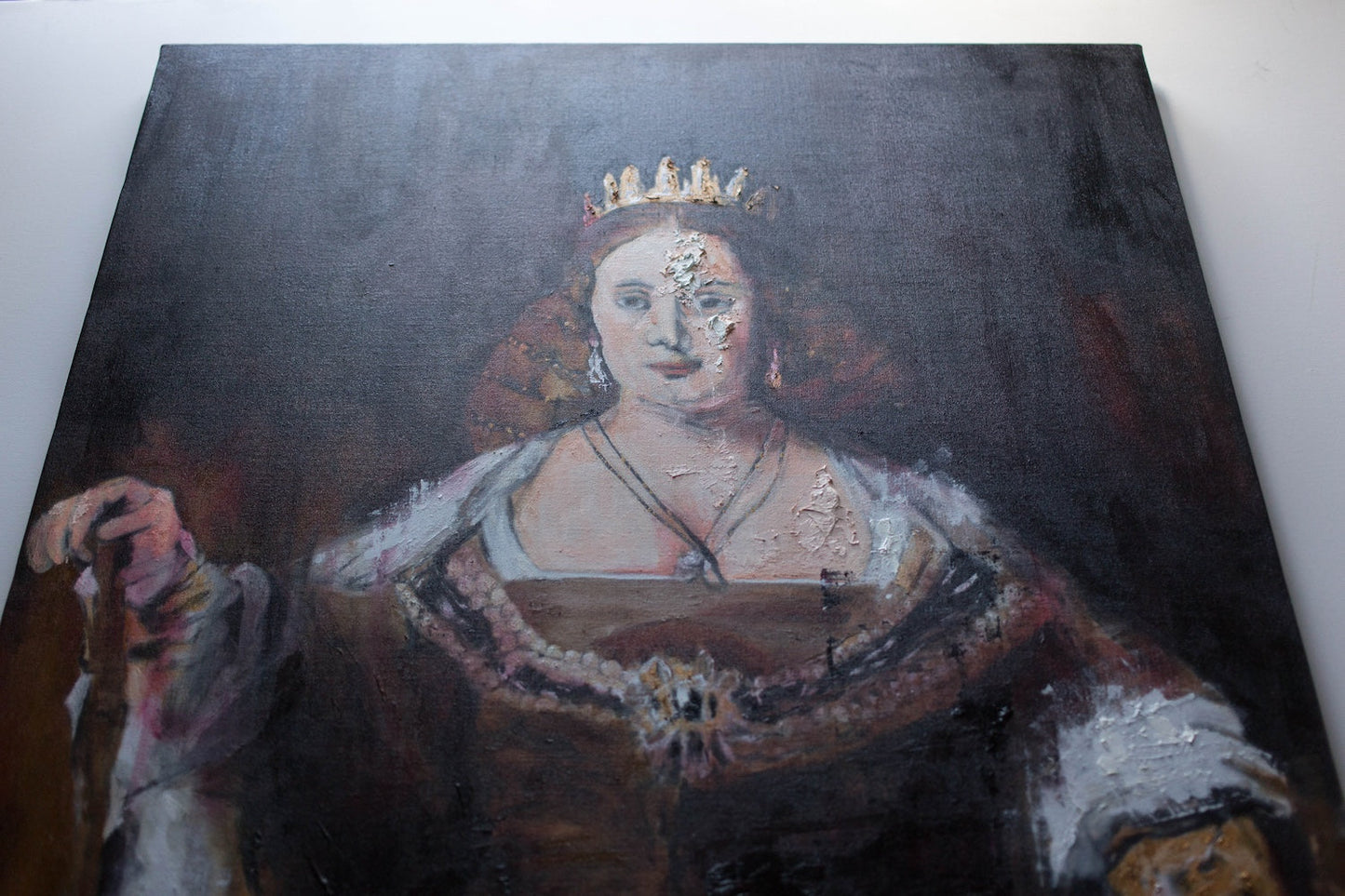 ’Juno contemporary’ after Rembrandt contemporary painting art