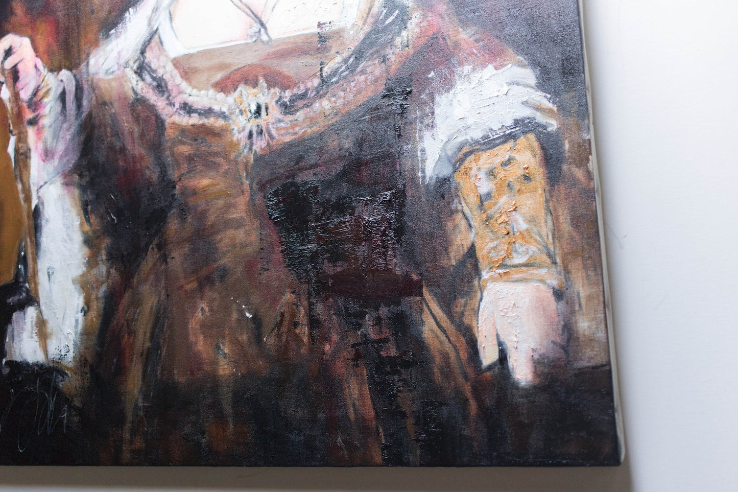 ’Juno contemporary’ after Rembrandt contemporary painting art