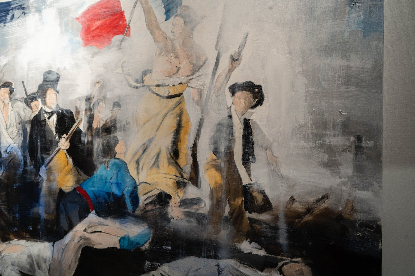 ’Liberty Leading the People’ after Delacroix