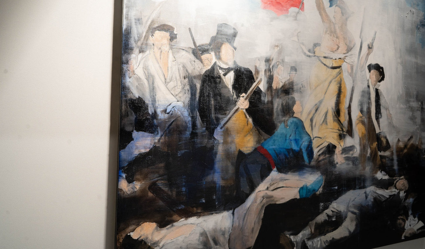 ’Liberty Leading the People’ after Delacroix