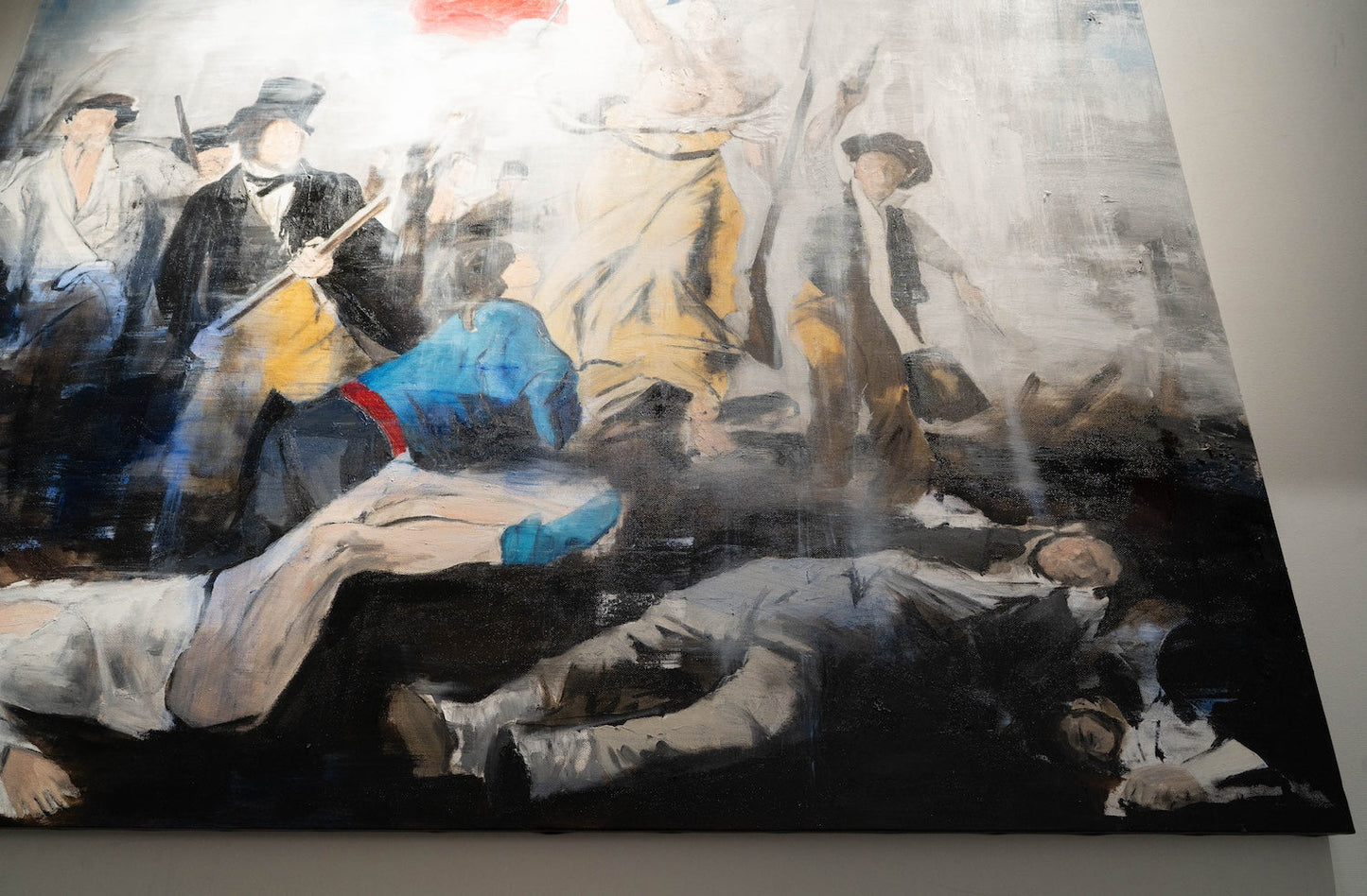 ’Liberty Leading the People’ after Delacroix