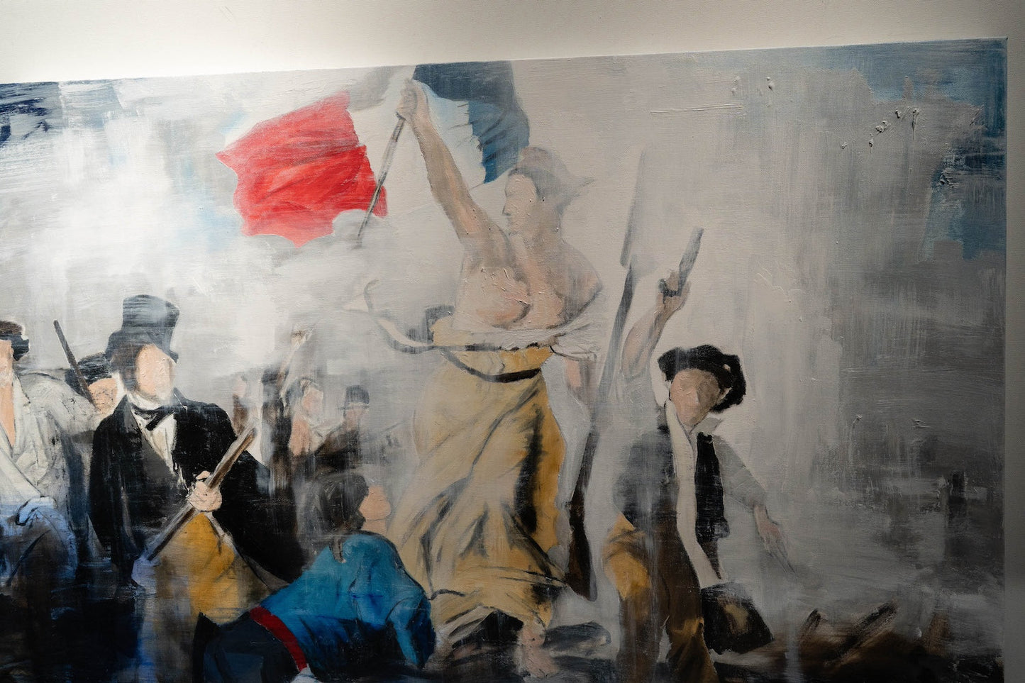 ’Liberty Leading the People’ after Delacroix