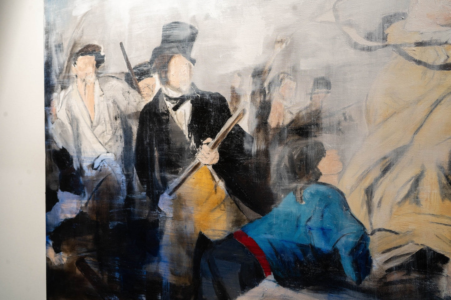 ’Liberty Leading the People’ after Delacroix