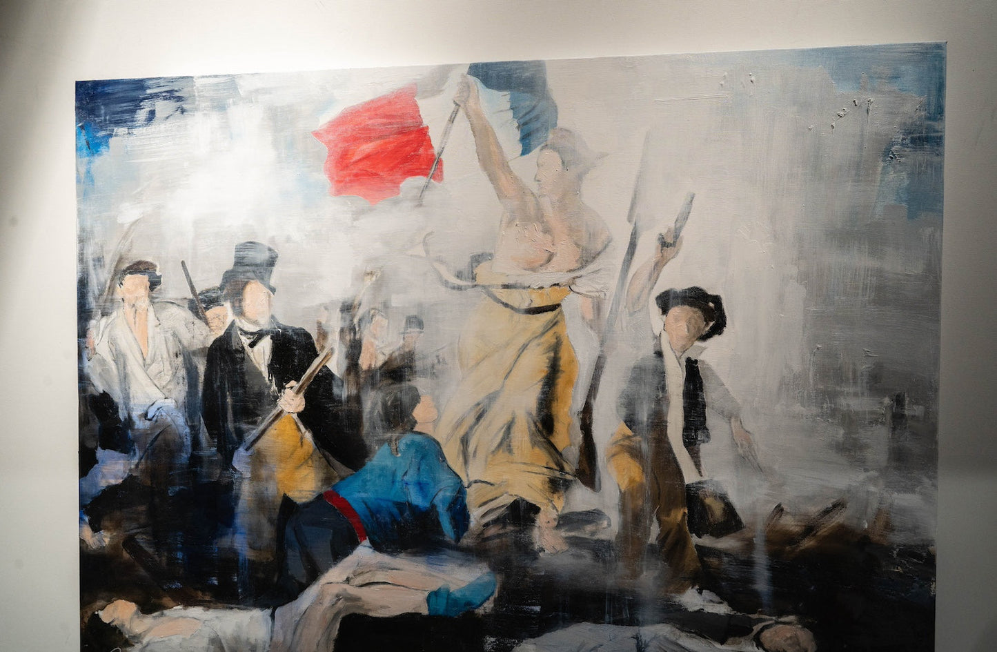 ’Liberty Leading the People’ after Delacroix