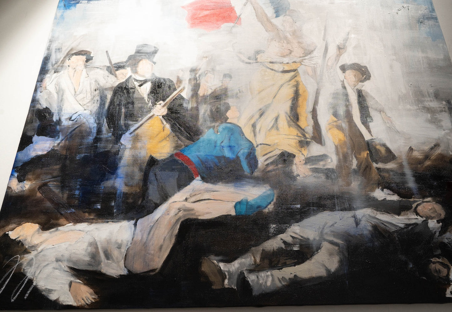 ’Liberty Leading the People’ after Delacroix
