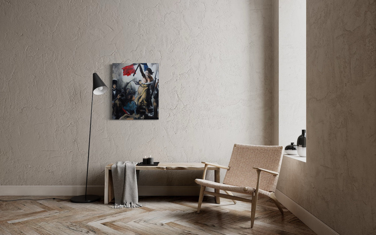 Liberty Leading the People contemporary contemporary painting art