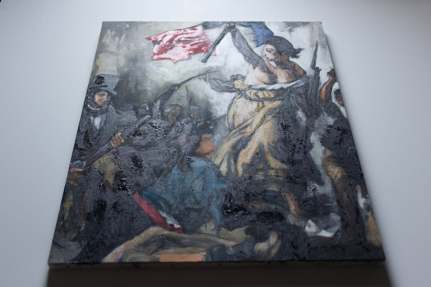 Liberty Leading the People contemporary contemporary painting art