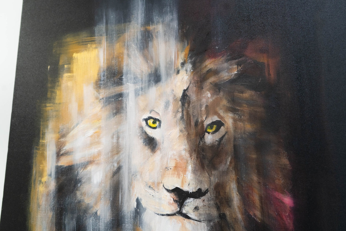 LION contemporary painting art