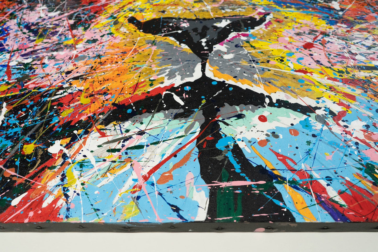 LION contemporary painting art