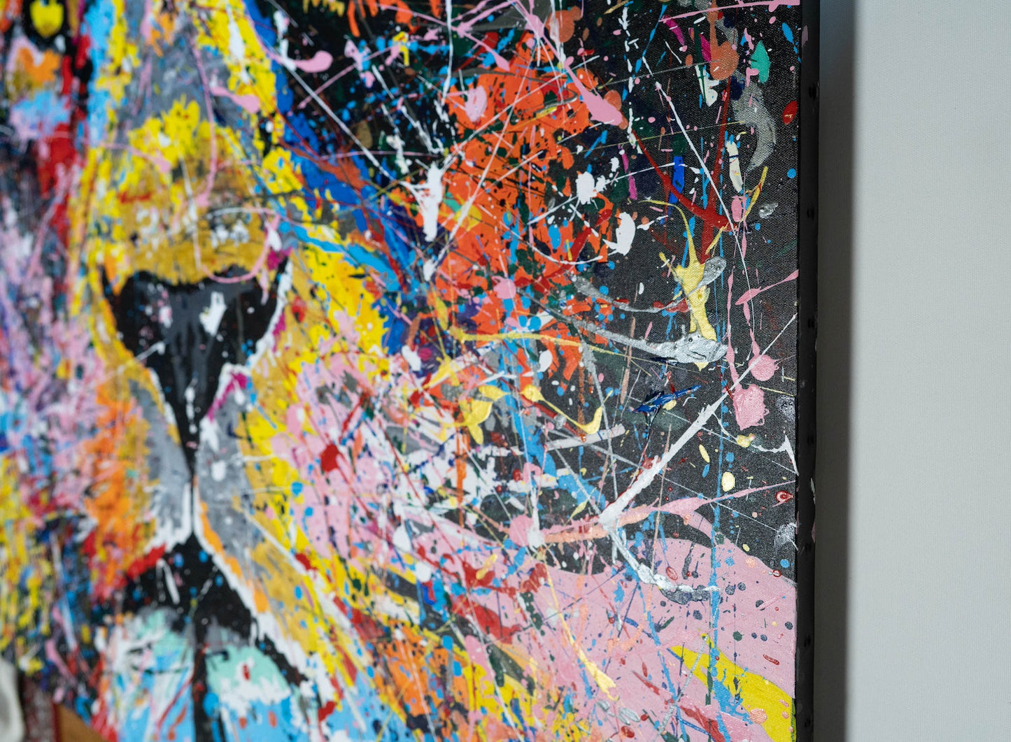 LION contemporary painting art
