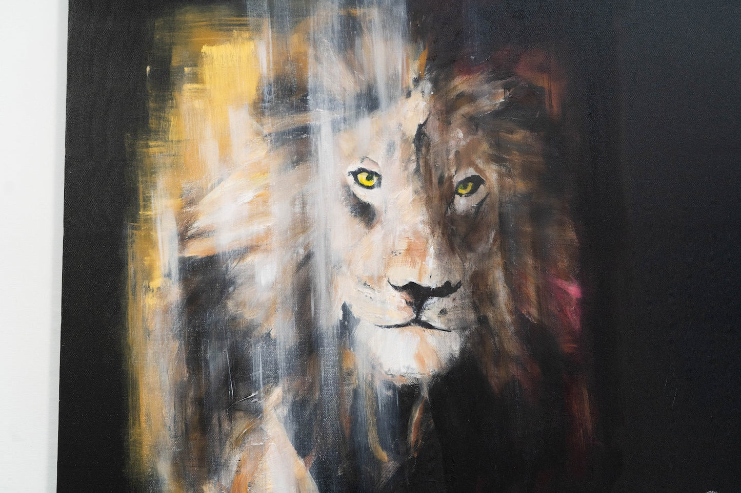 LION contemporary painting art