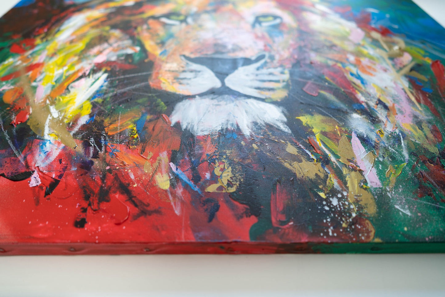 LION contemporary painting art