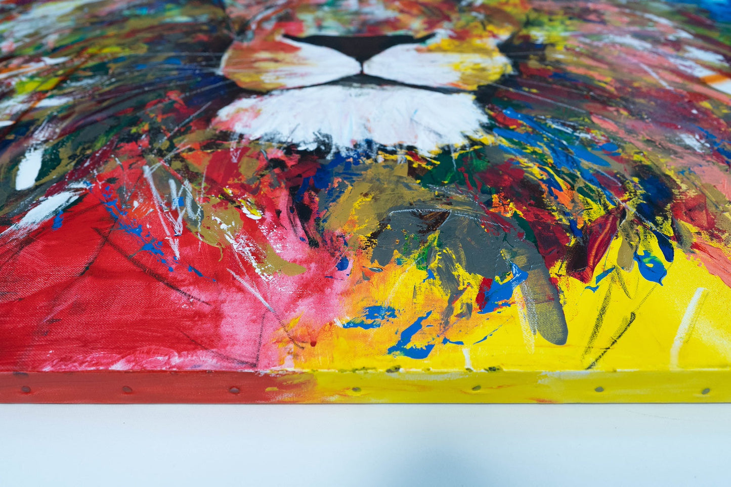 LION contemporary painting art