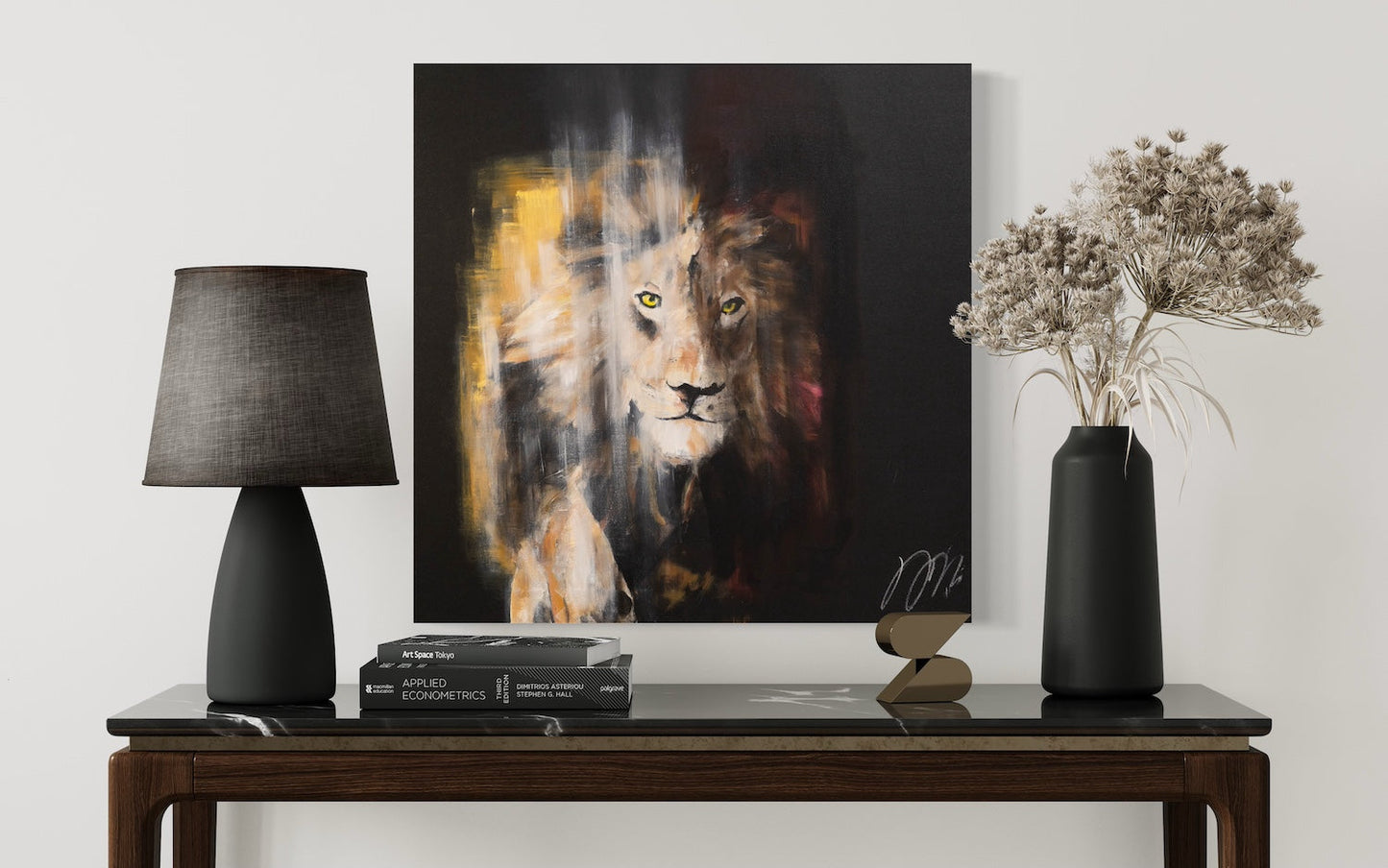 LION contemporary painting art