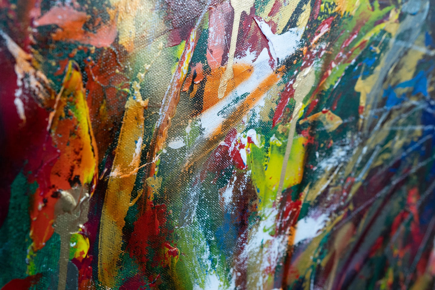 LION contemporary painting art