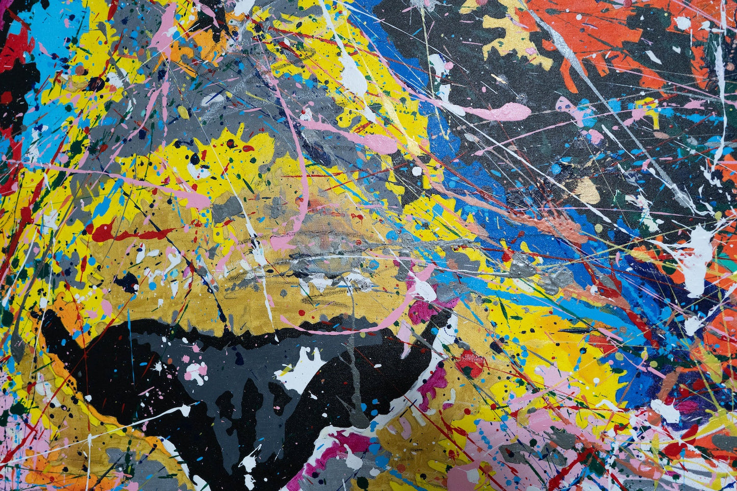 LION contemporary painting art