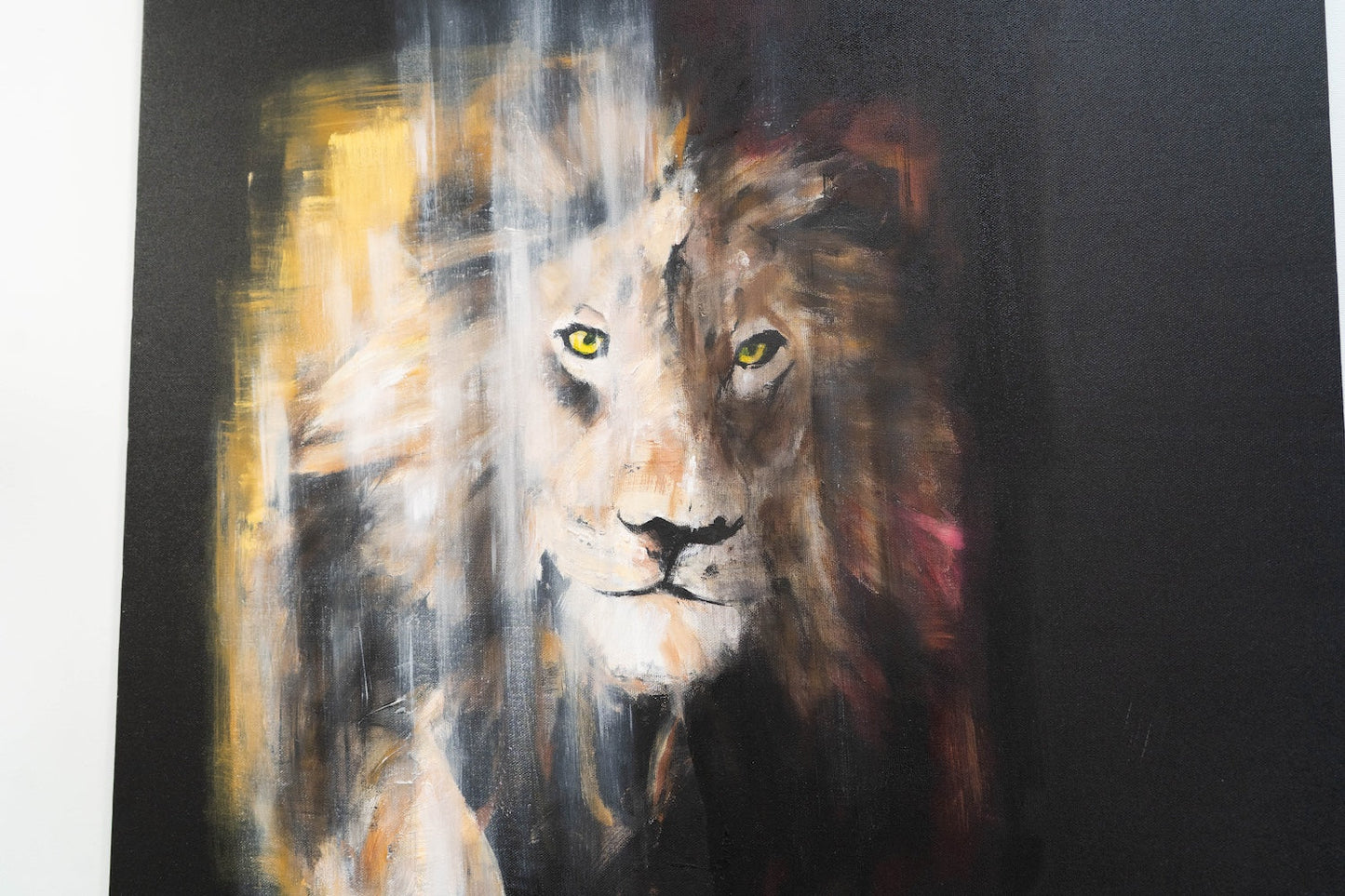 LION contemporary painting art