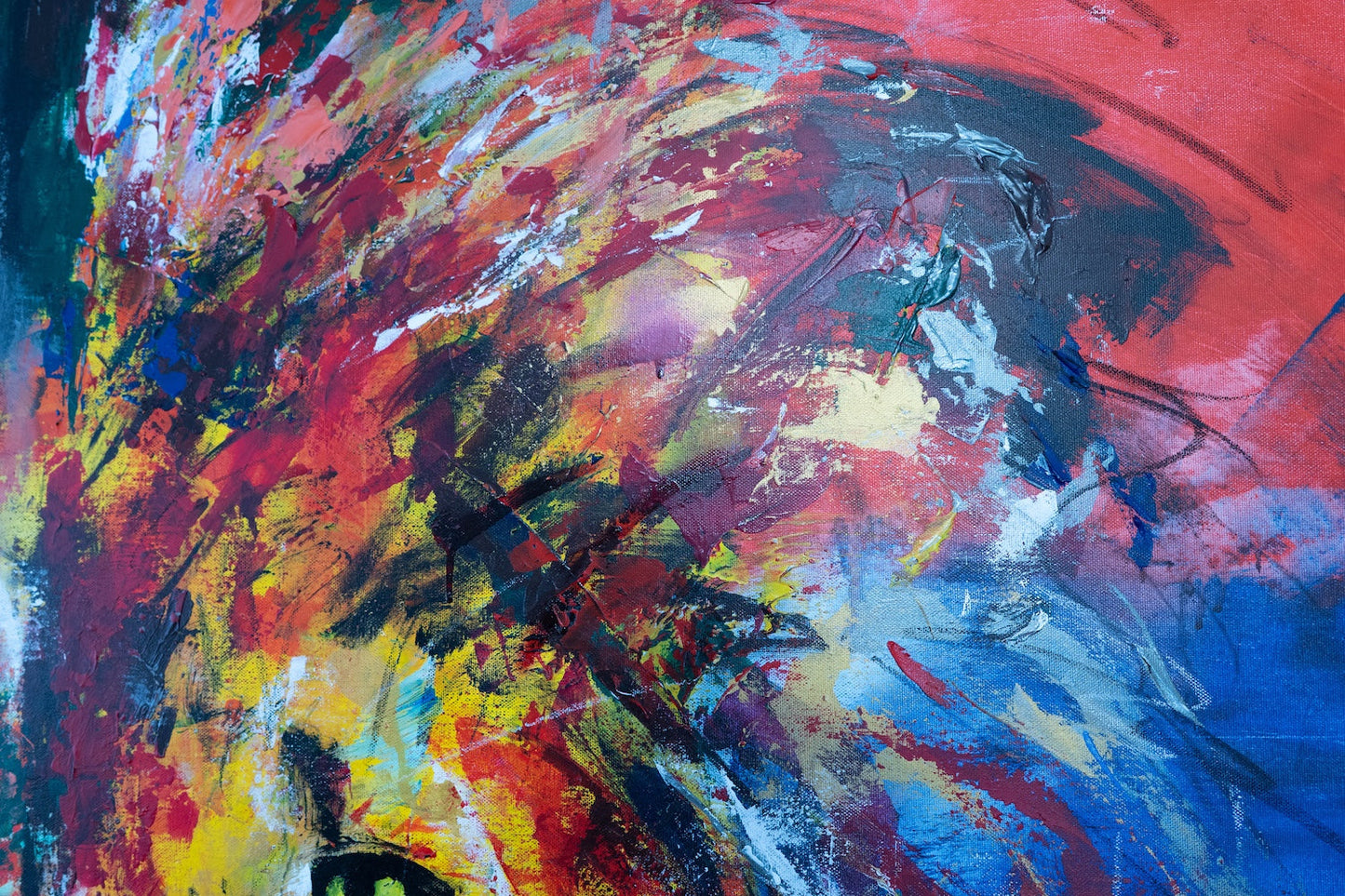 LION contemporary painting art