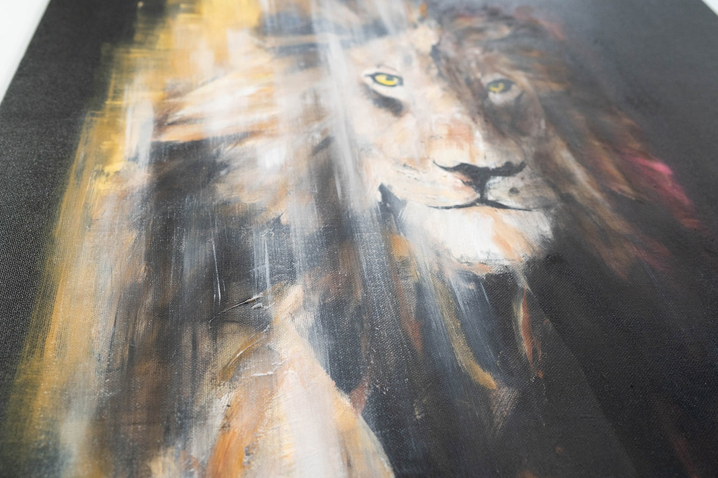 LION contemporary painting art