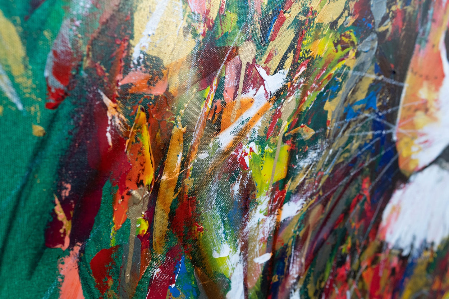 LION contemporary painting art