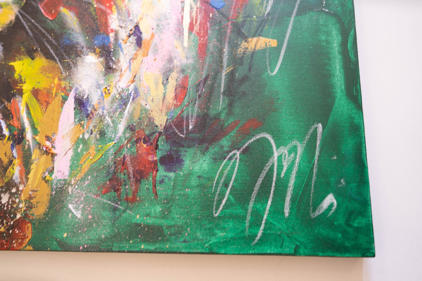 LION contemporary painting art
