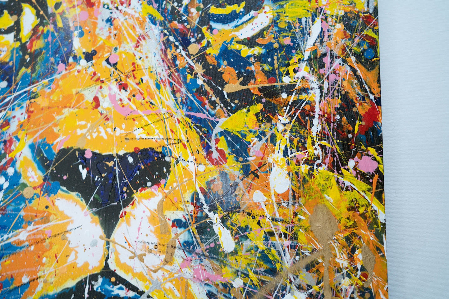 LION (multi color edition) contemporary painting art