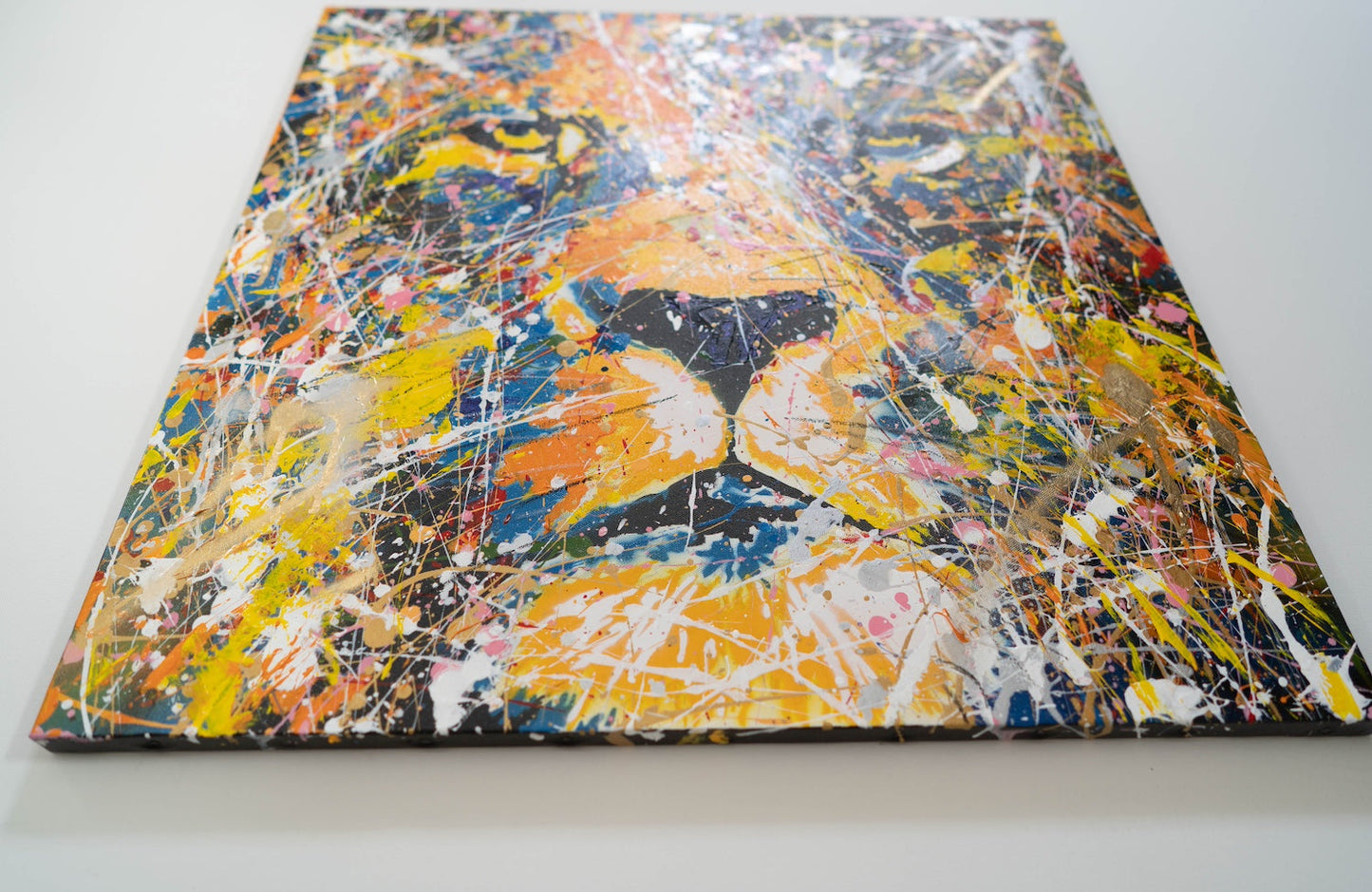 LION (multi color edition) contemporary painting art