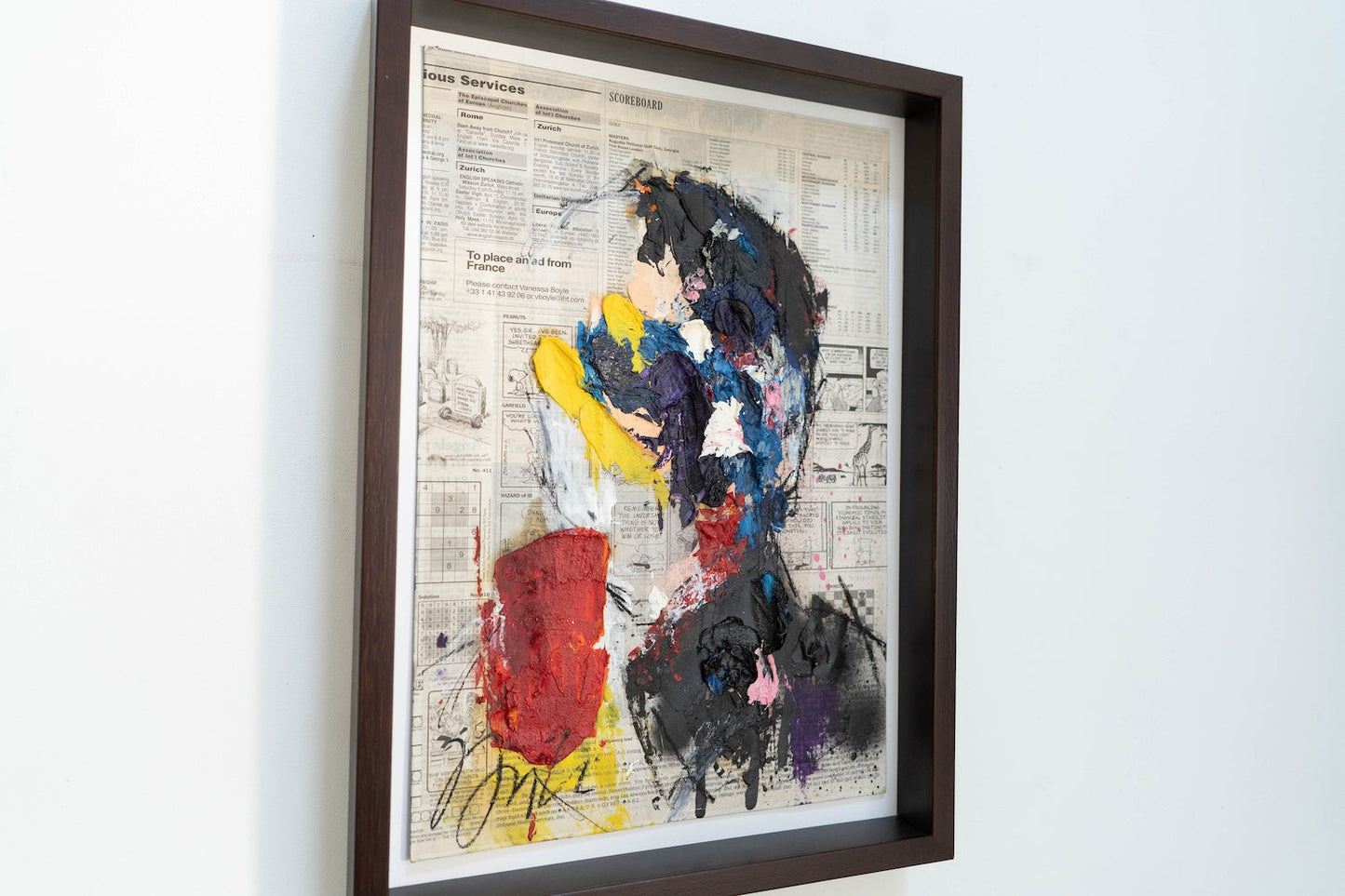 mirror series UNTITLED Portrait contemporary painting art