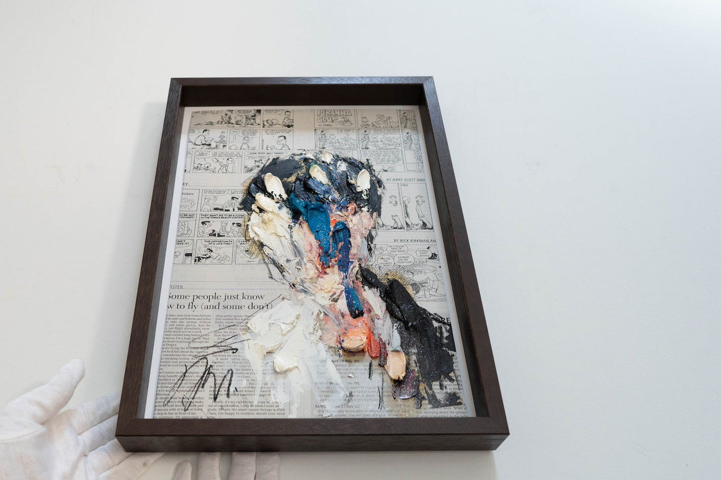 mirror series UNTITLED Portrait contemporary painting art