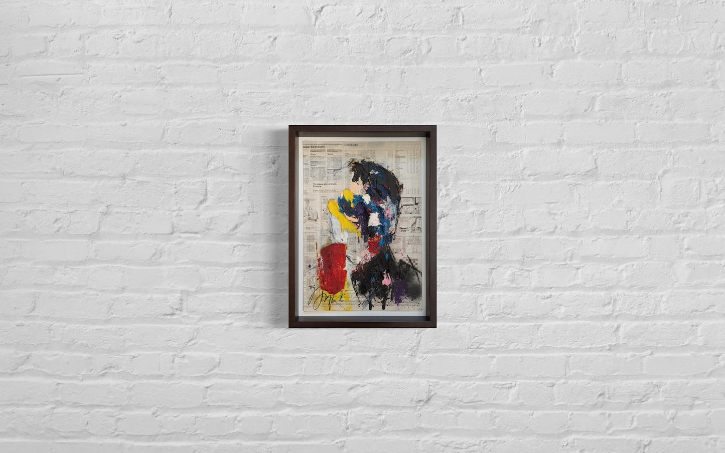 mirror series UNTITLED Portrait contemporary painting art