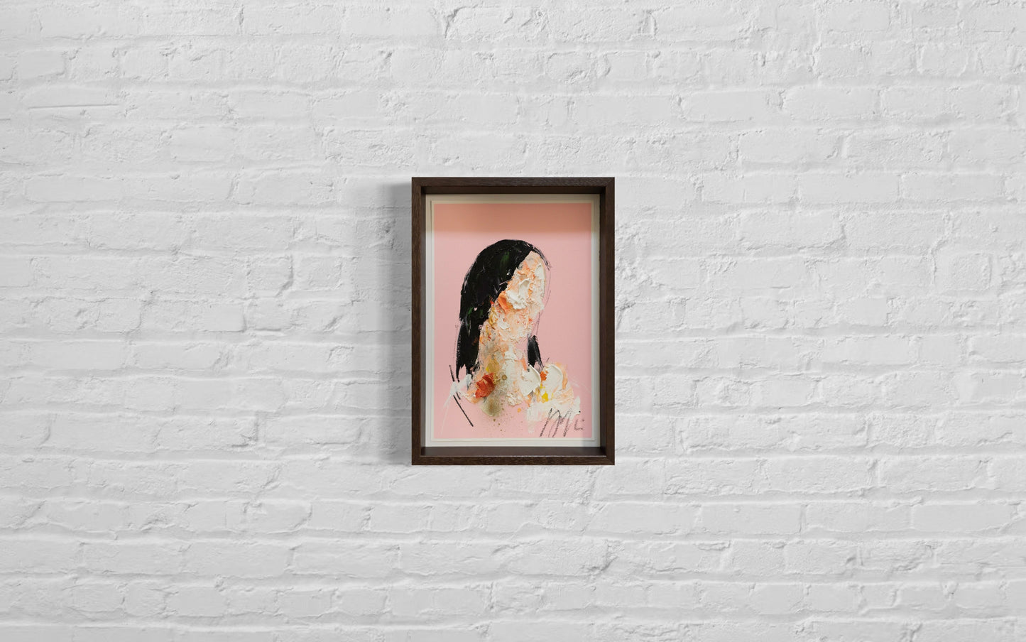 mirror series UNTITLED Portrait contemporary painting art