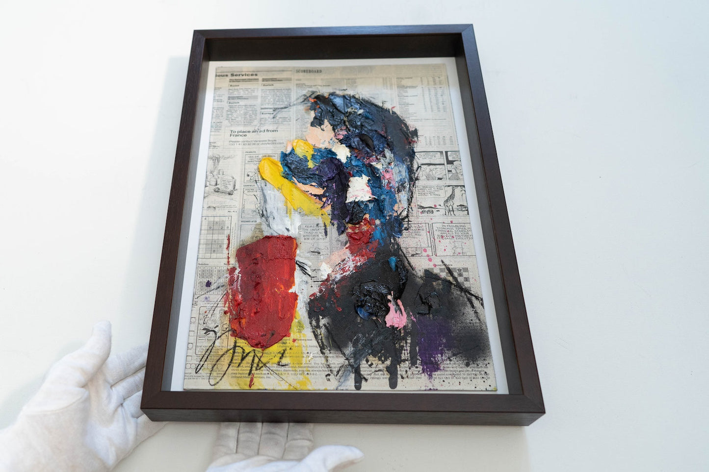 mirror series UNTITLED Portrait contemporary painting art