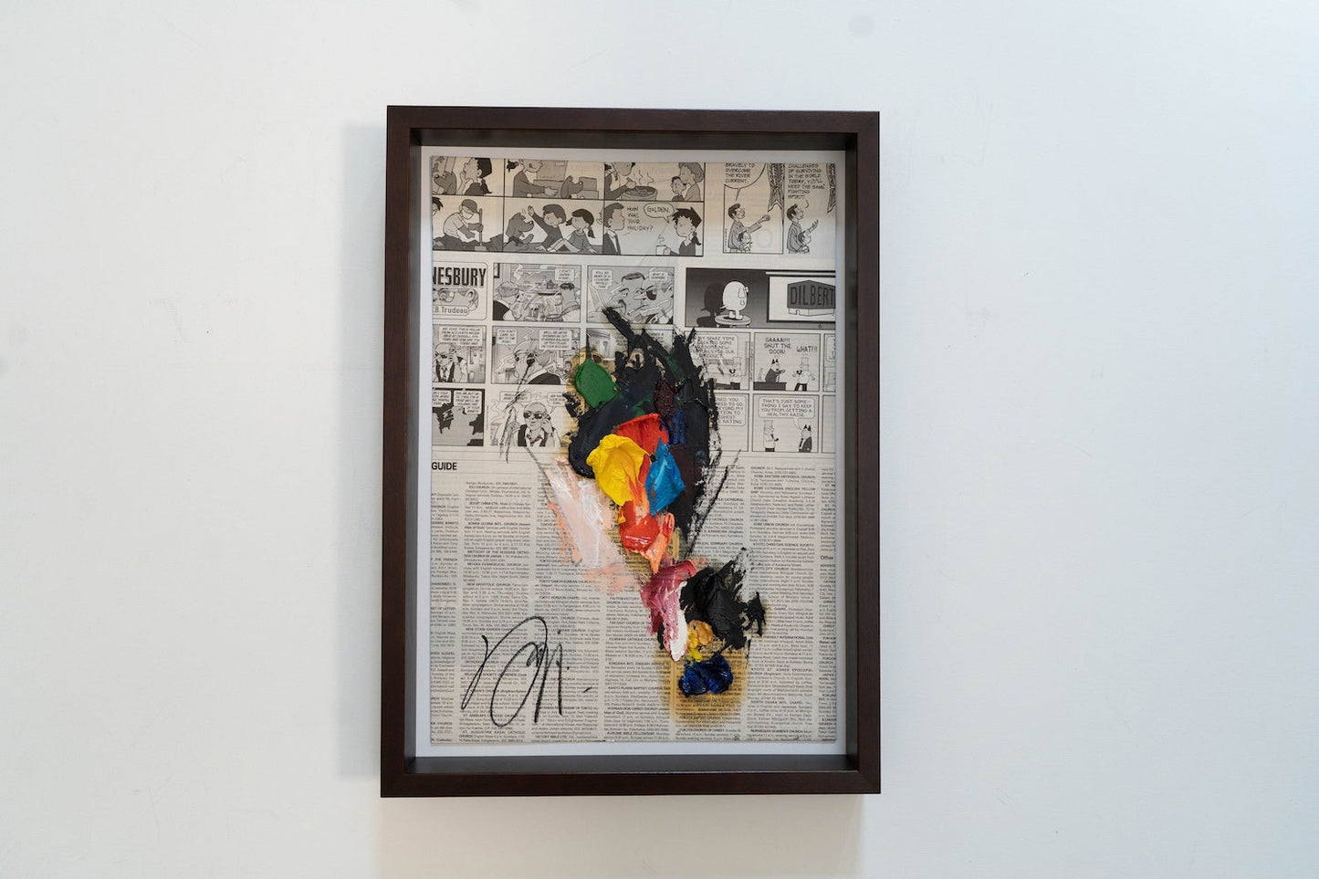 mirror series UNTITLED Portrait contemporary painting art