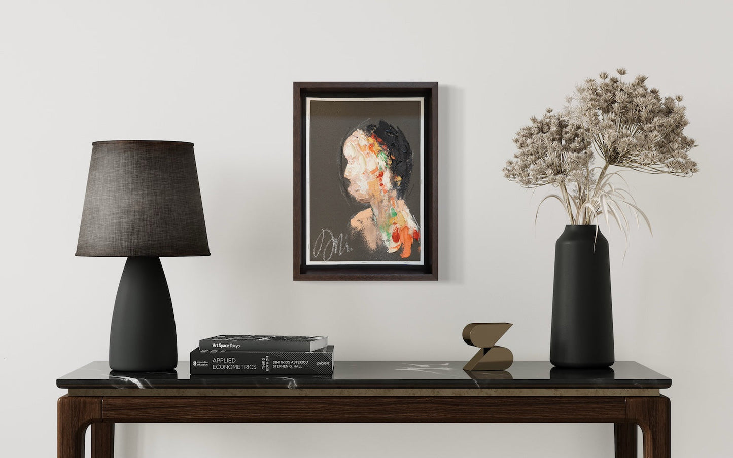 mirror series UNTITLED Portrait contemporary painting art contemporary painting art
