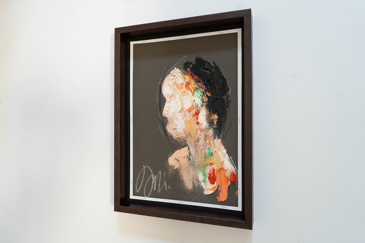 mirror series UNTITLED Portrait contemporary painting art contemporary painting art