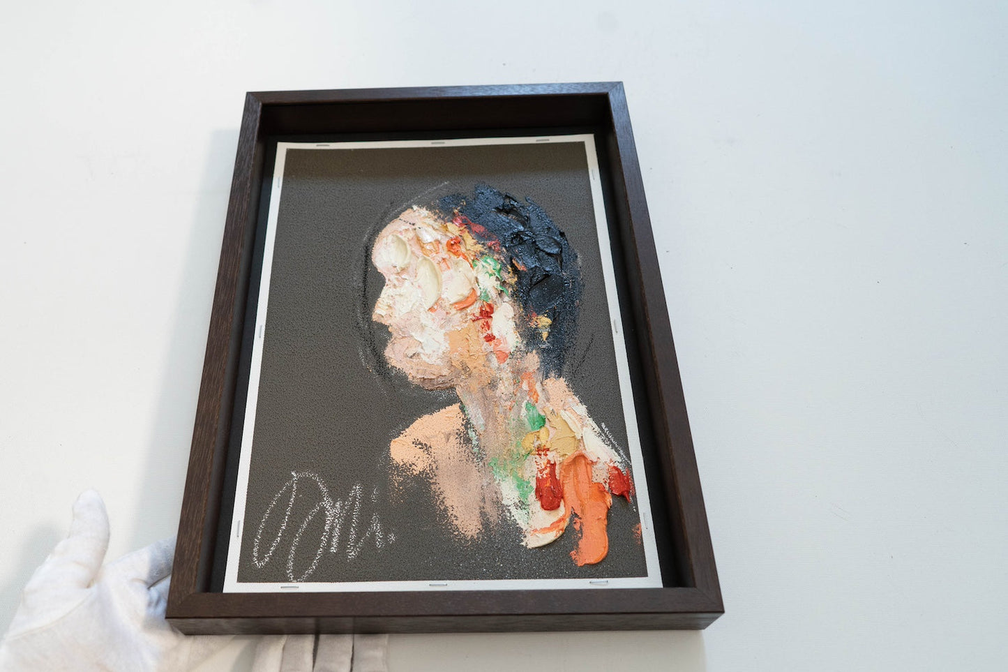 mirror series UNTITLED Portrait contemporary painting art contemporary painting art