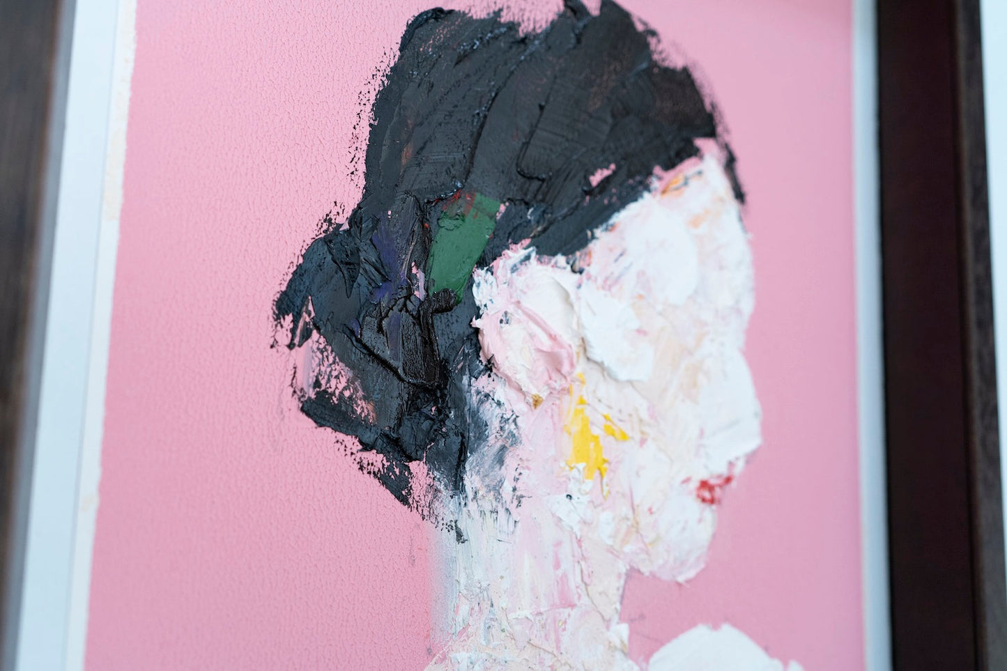 mirror series UNTITLED Portrait contemporary painting art