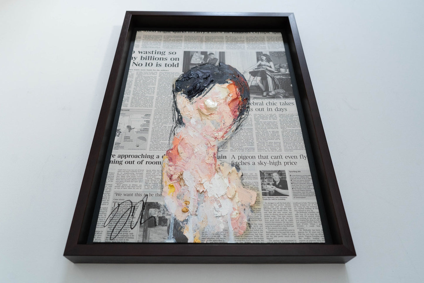 mirror series UNTITLED Portrait (Large size) contemporary painting art