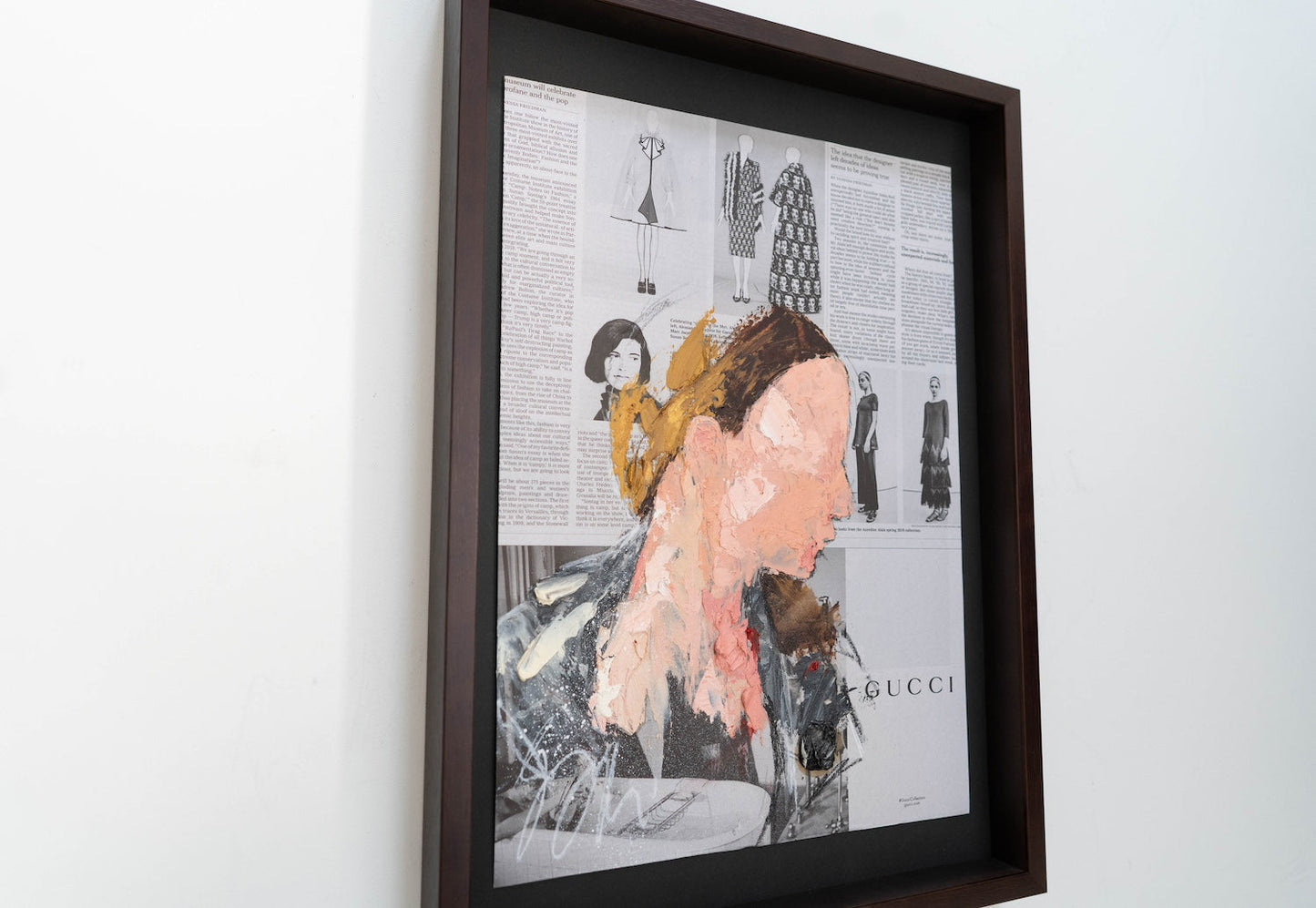 mirror series UNTITLED Portrait (Large size) contemporary painting art