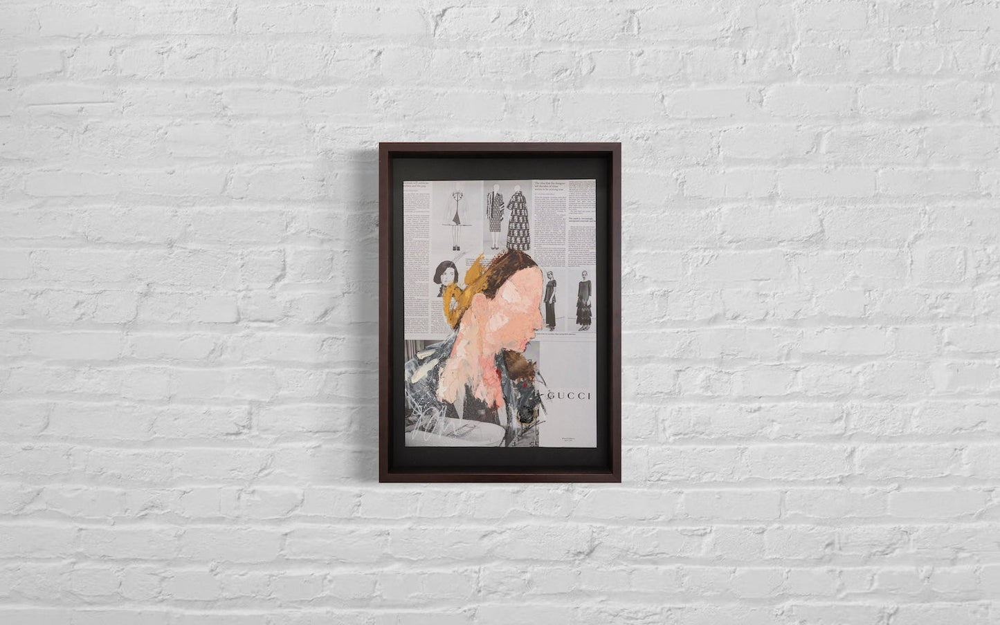 mirror series UNTITLED Portrait (Large size) contemporary painting art