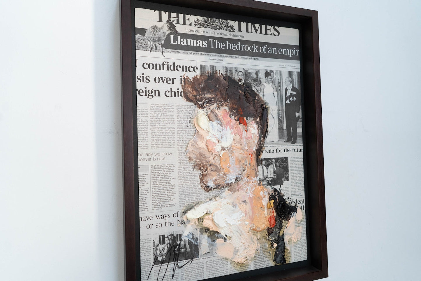 mirror series UNTITLED Portrait (Large size) contemporary painting art
