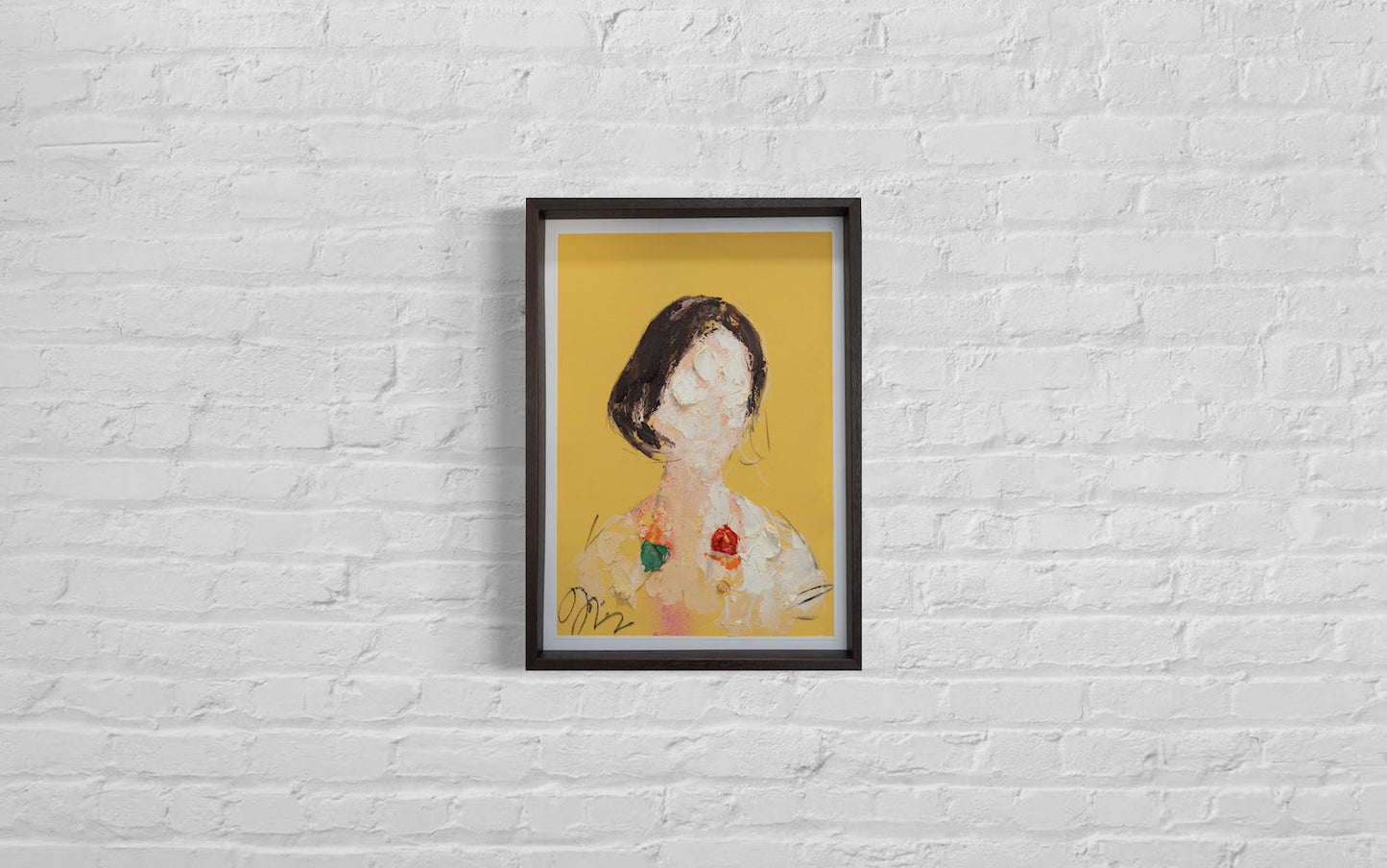 mirror series UNTITLED Portrait (Large size) contemporary painting art