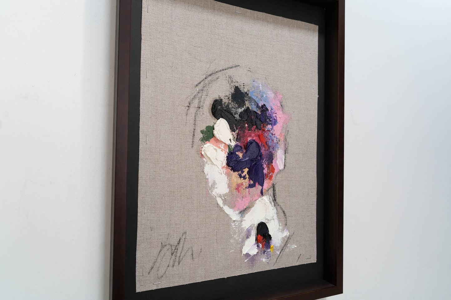 mirror series UNTITLED Portrait (Large size) contemporary painting art