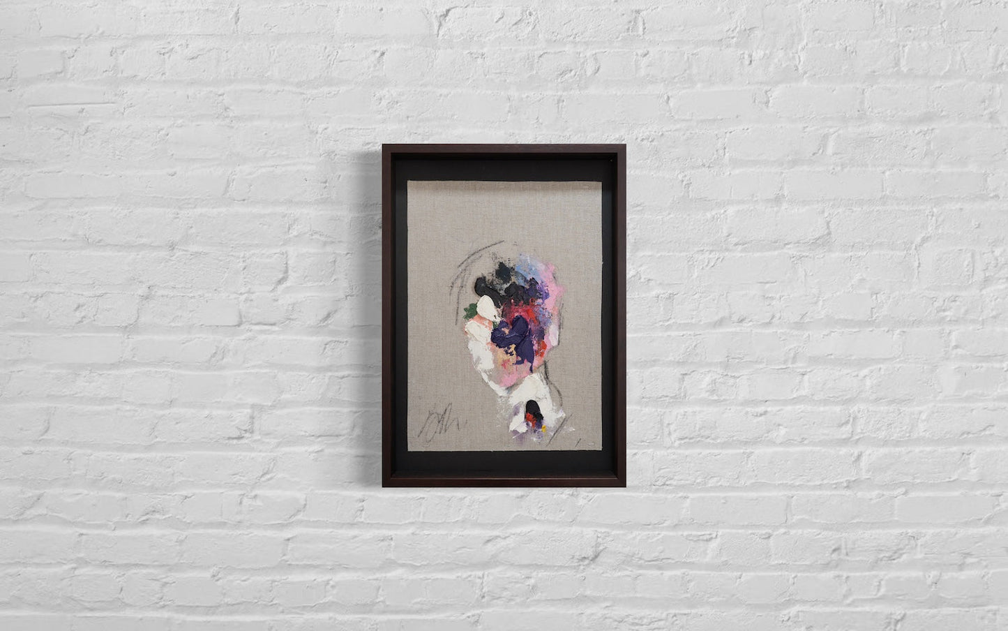 mirror series UNTITLED Portrait (Large size) contemporary painting art