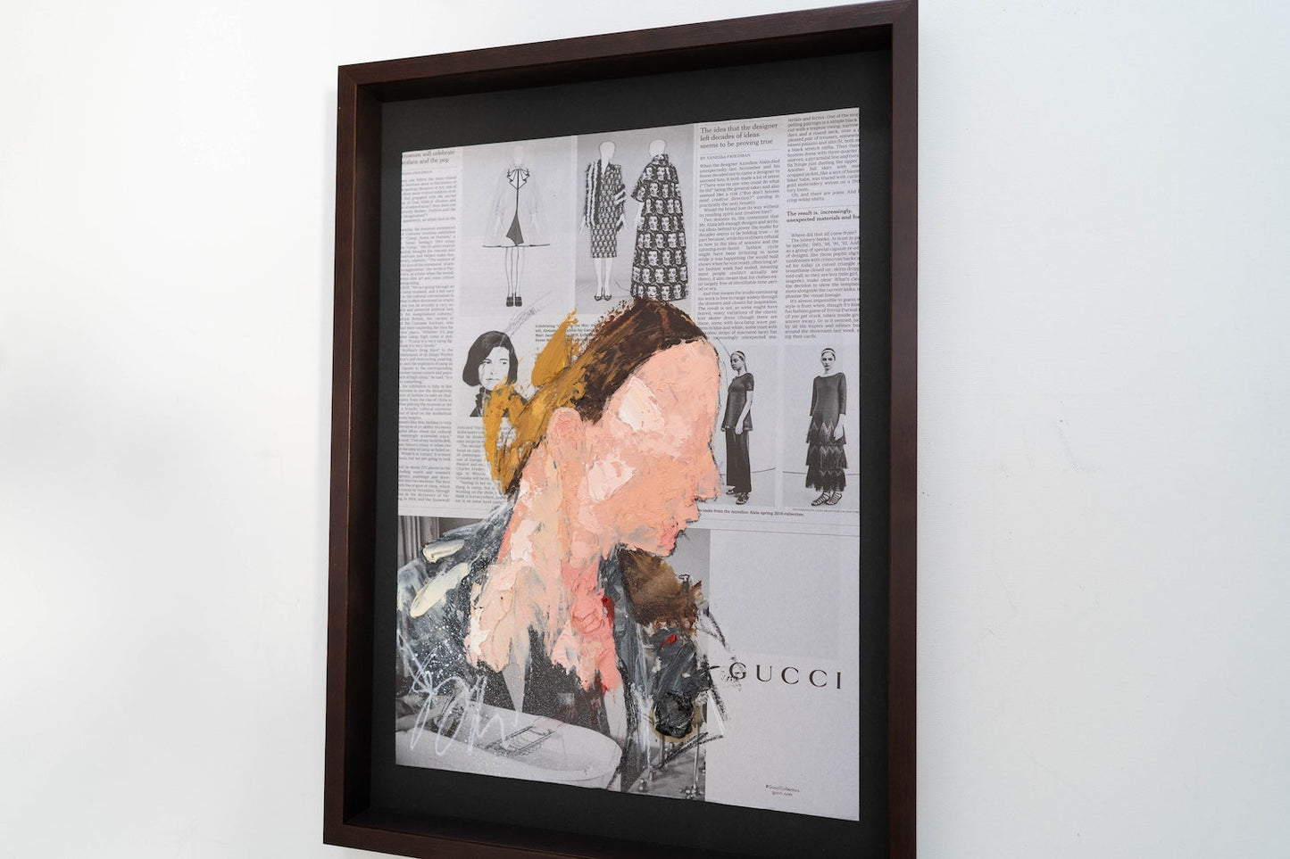 mirror series UNTITLED Portrait (Large size) contemporary painting art