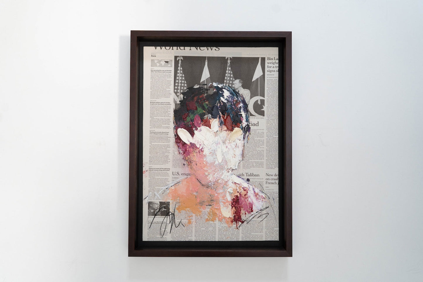 mirror series UNTITLED Portrait (Large size) contemporary painting art