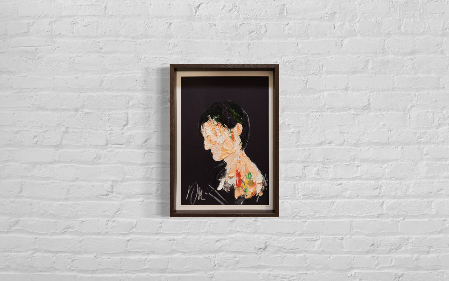 mirror series UNTITLED Portrait (Large size) contemporary painting art