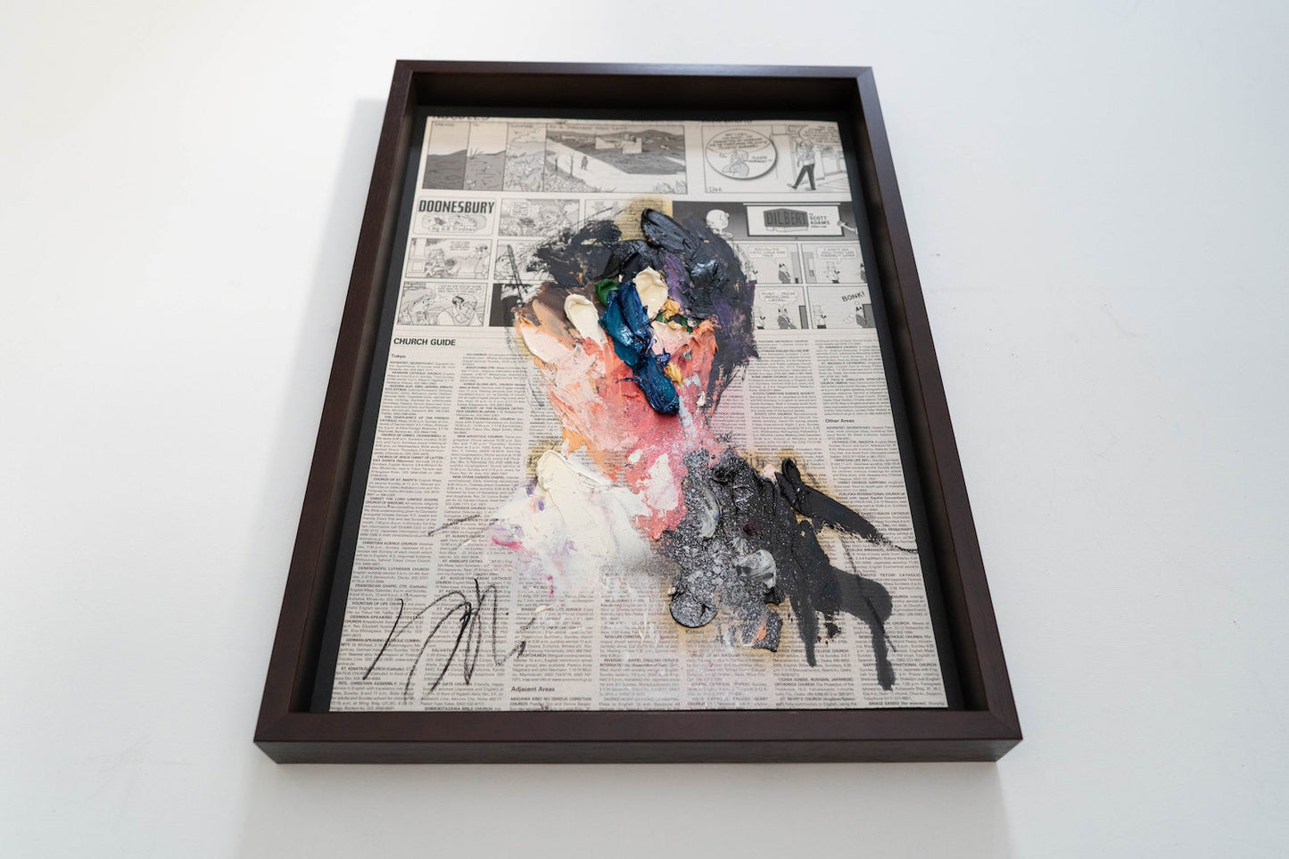 mirror series UNTITLED Portrait (Large size) contemporary painting art